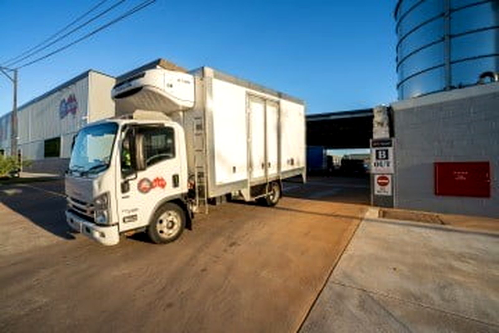 AUFS delivery truck A