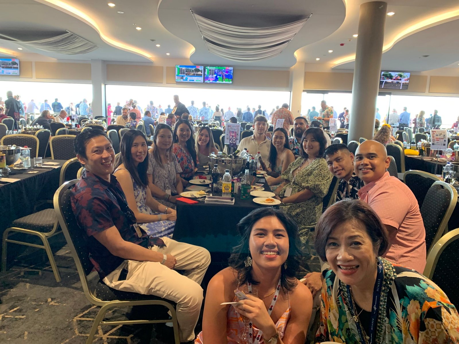 AUFS team at the races